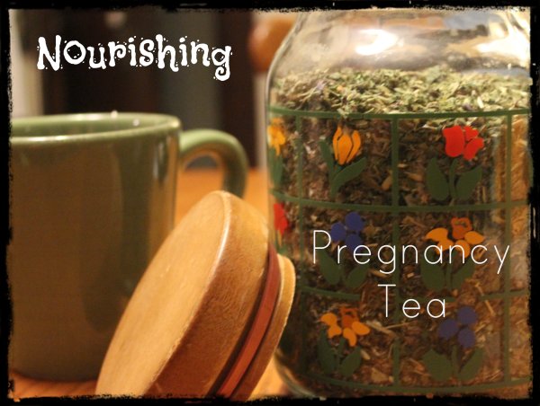 nourishing preg tea
